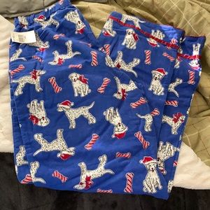 Dog pajama pants NWT